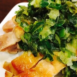鶏モモ肉グリル★簡単酢レモンネギ塩ダレ